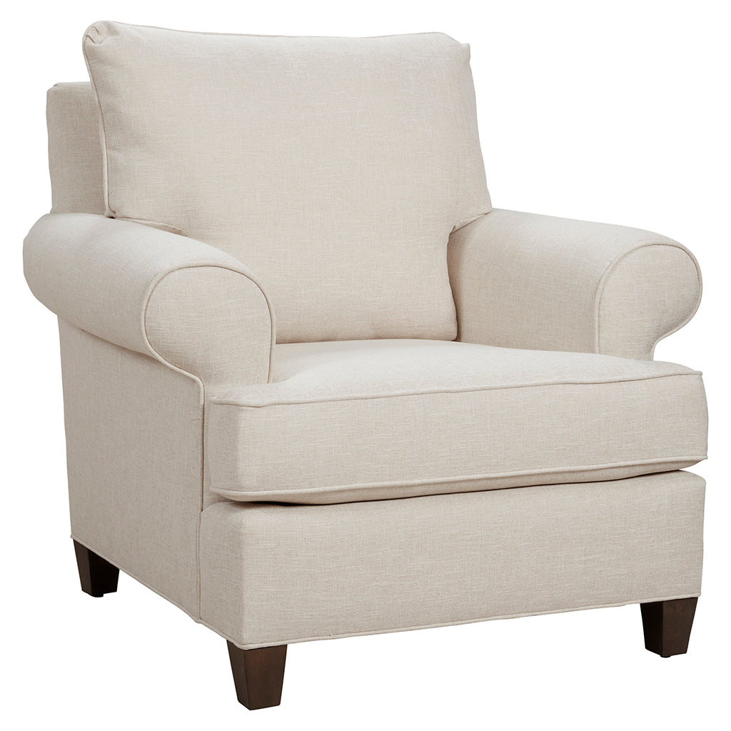 Welted Sock Arm Lounge Chair (1SKT-01) - Fairfield Chair