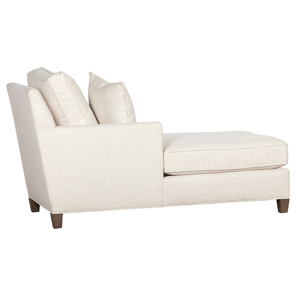 Welted Track Arm Left Arm Facing Chaise (1TBT-27) - Fairfield Chair