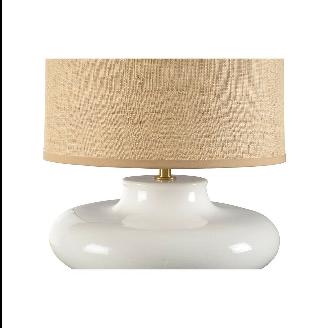 Gainsboro Lamp - White in 21.5 / Ceramic/Porcelain - Chelsea House