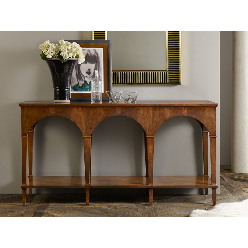 Triple Classical Console With Shelf
