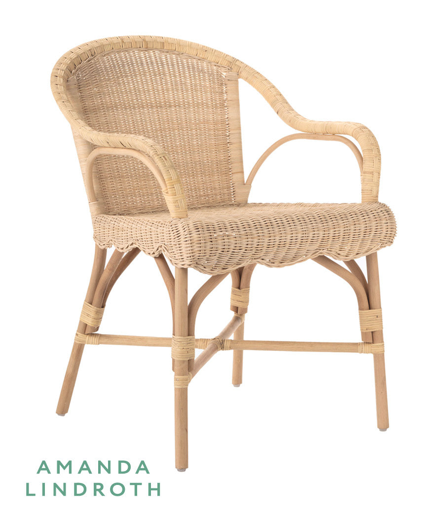 Hope Hill Chair in Natural / Rattan - Chelsea House