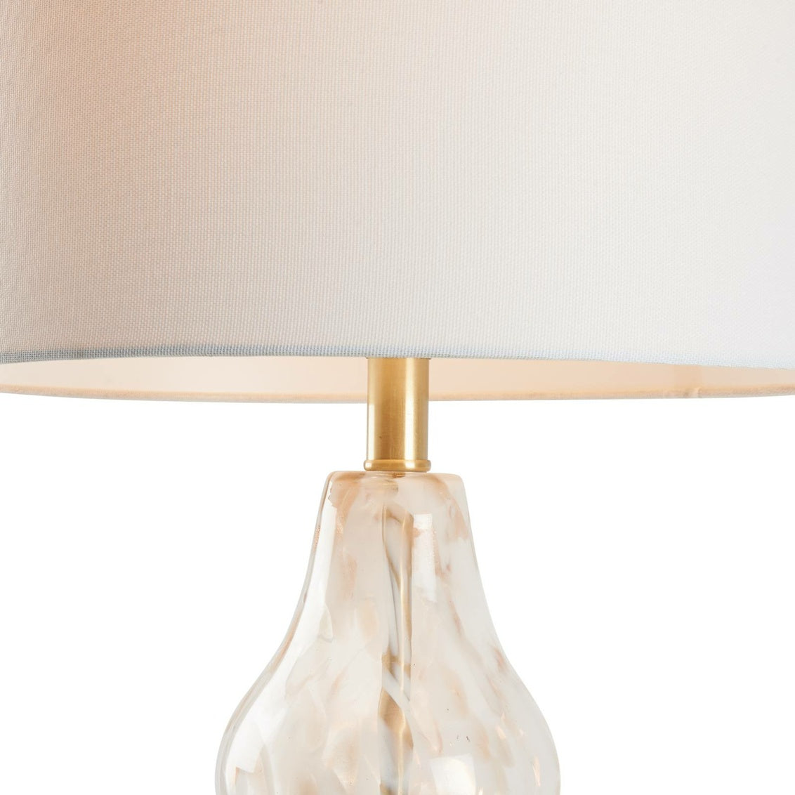 Emilio Table Lamp in Mottled Blue/Clear / Glass - Chelsea House