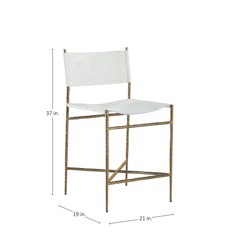 Landon Counter Stool - Gold