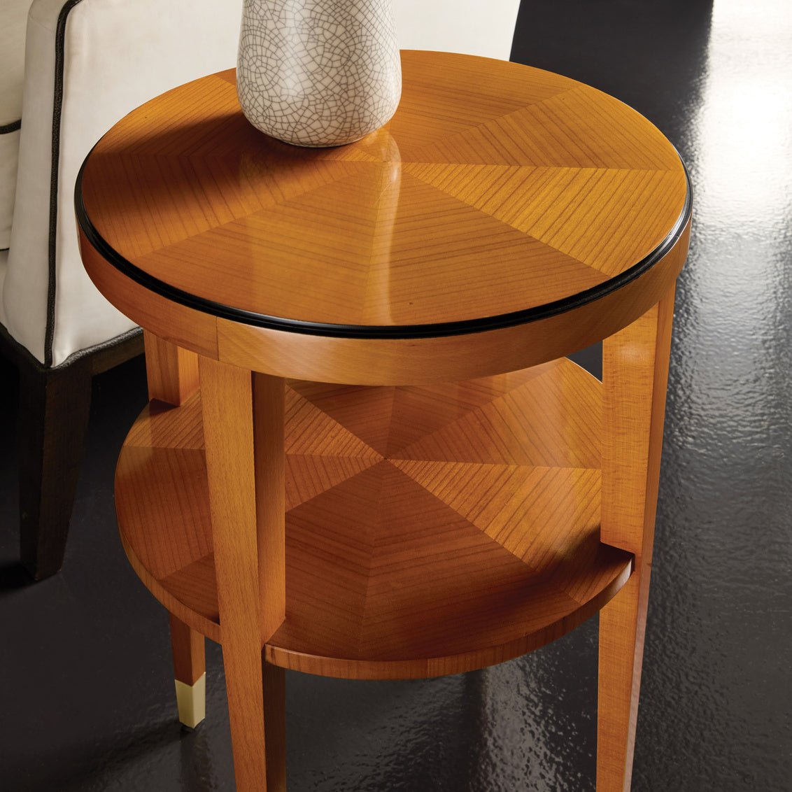 Langford Round Chairside-Cherry