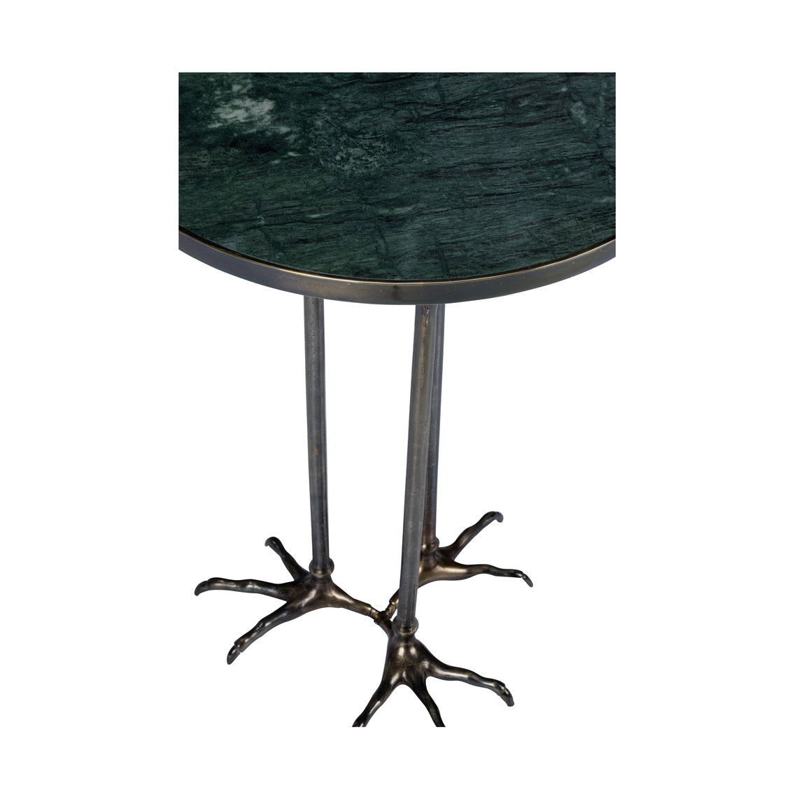 Bird Foot Side Table in 26 / Aluminum - Chelsea House