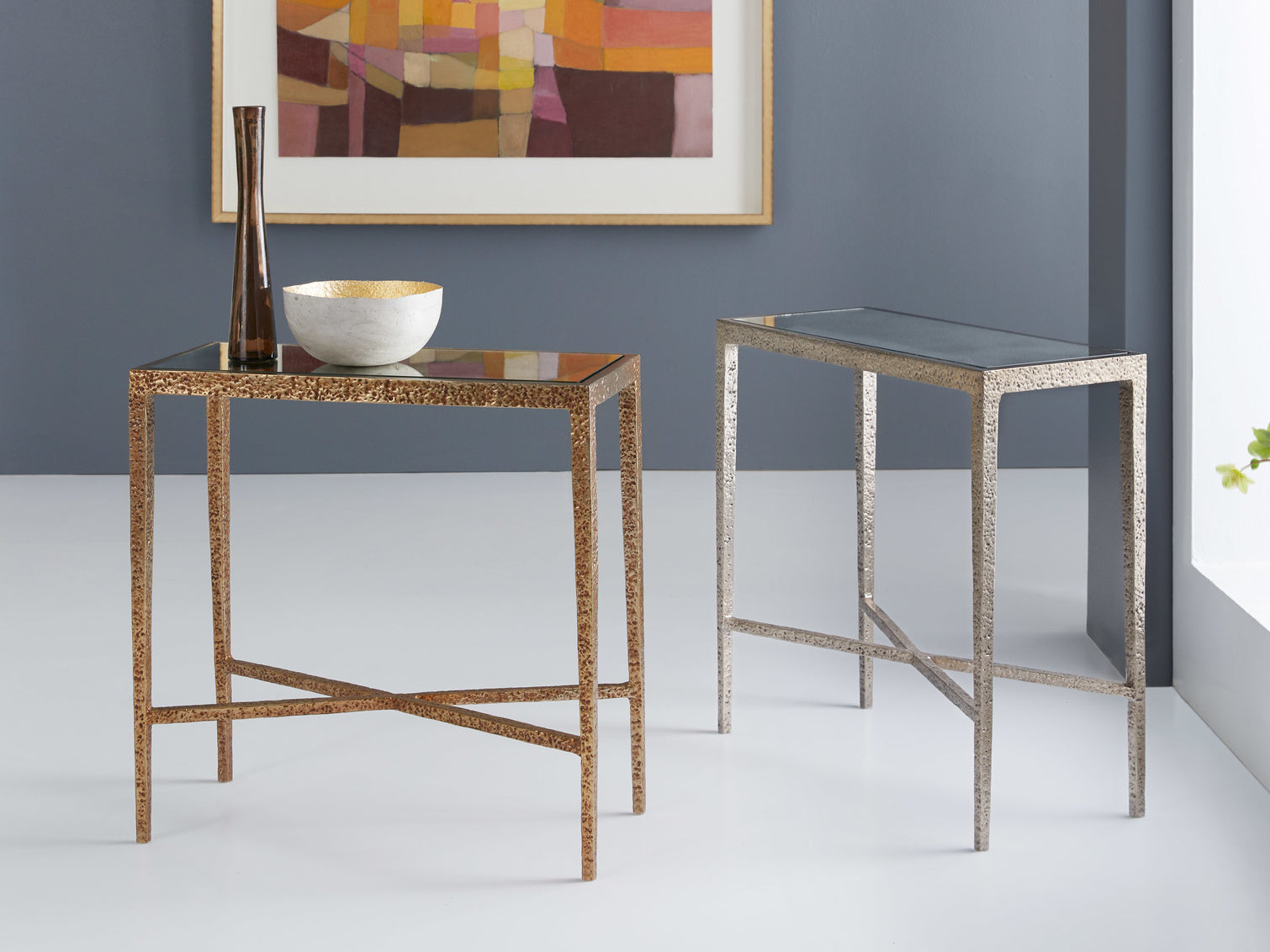 Texture Chairside-Antique Brass – Accent Chairs by Modern History | Sutter & Vale