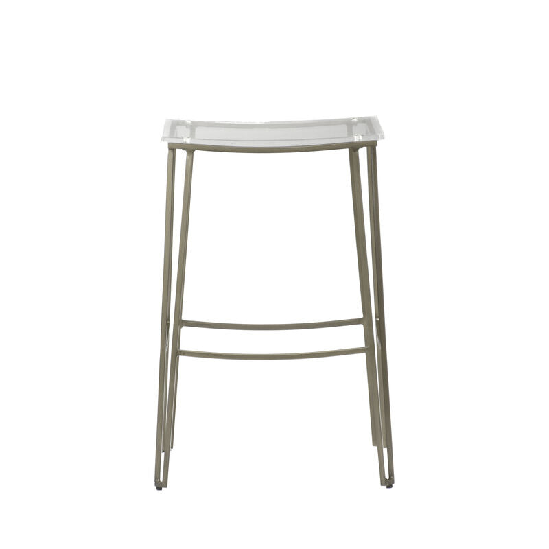 Pierce 24.5' Counter Height Stool - Silver