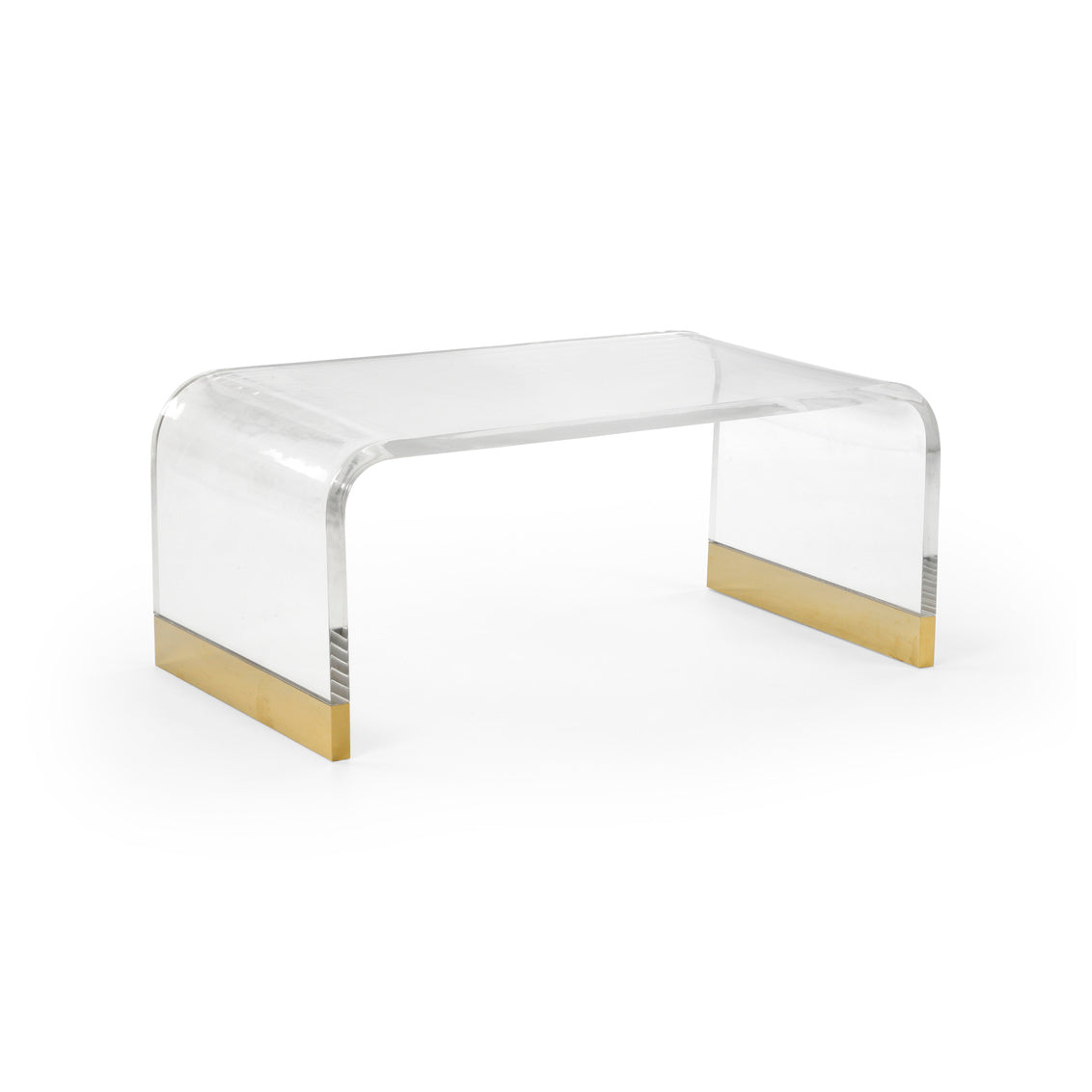 Waterfall Coffee Table in 18 / Acrylic - Chelsea House
