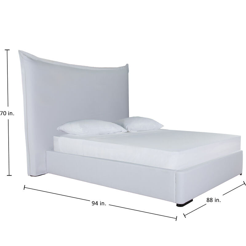 Ellie Flanged Bed Queen