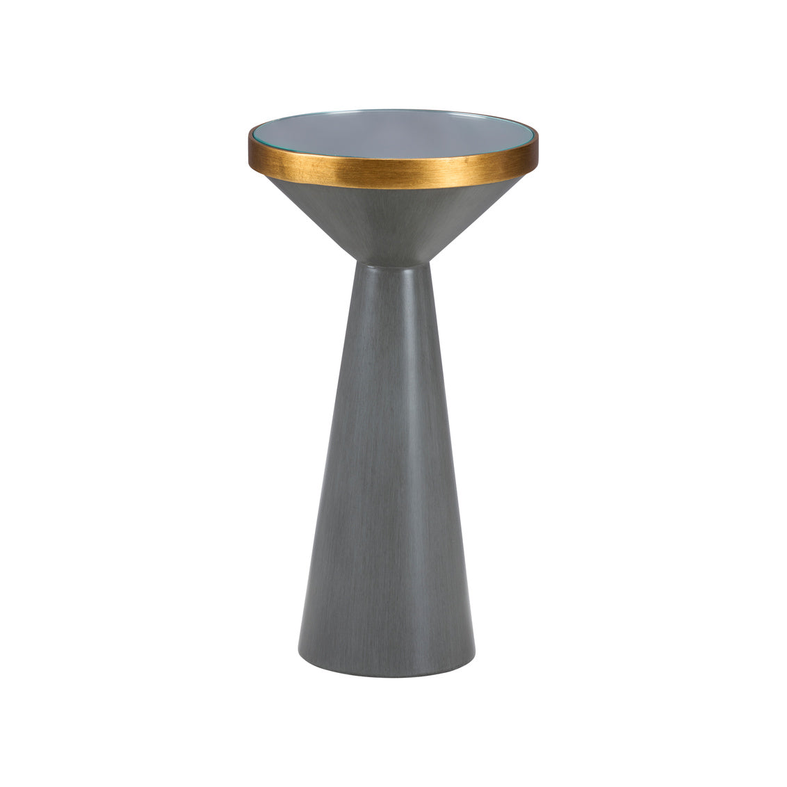 N. Y. Drinks Table - Gray in 23 / Wood - Chelsea House