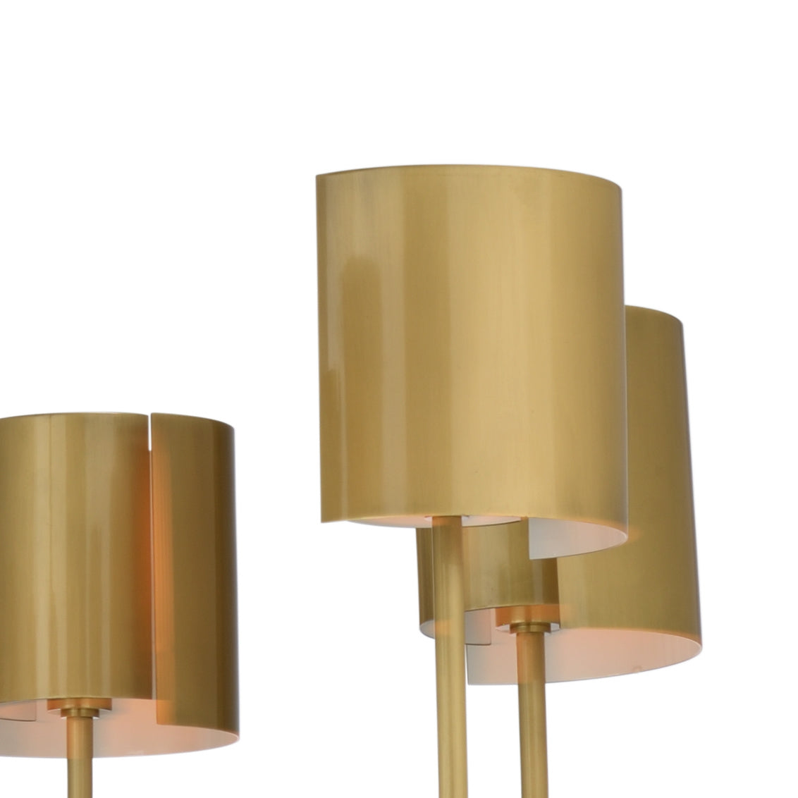 Castle Yard Chandelier - Brass