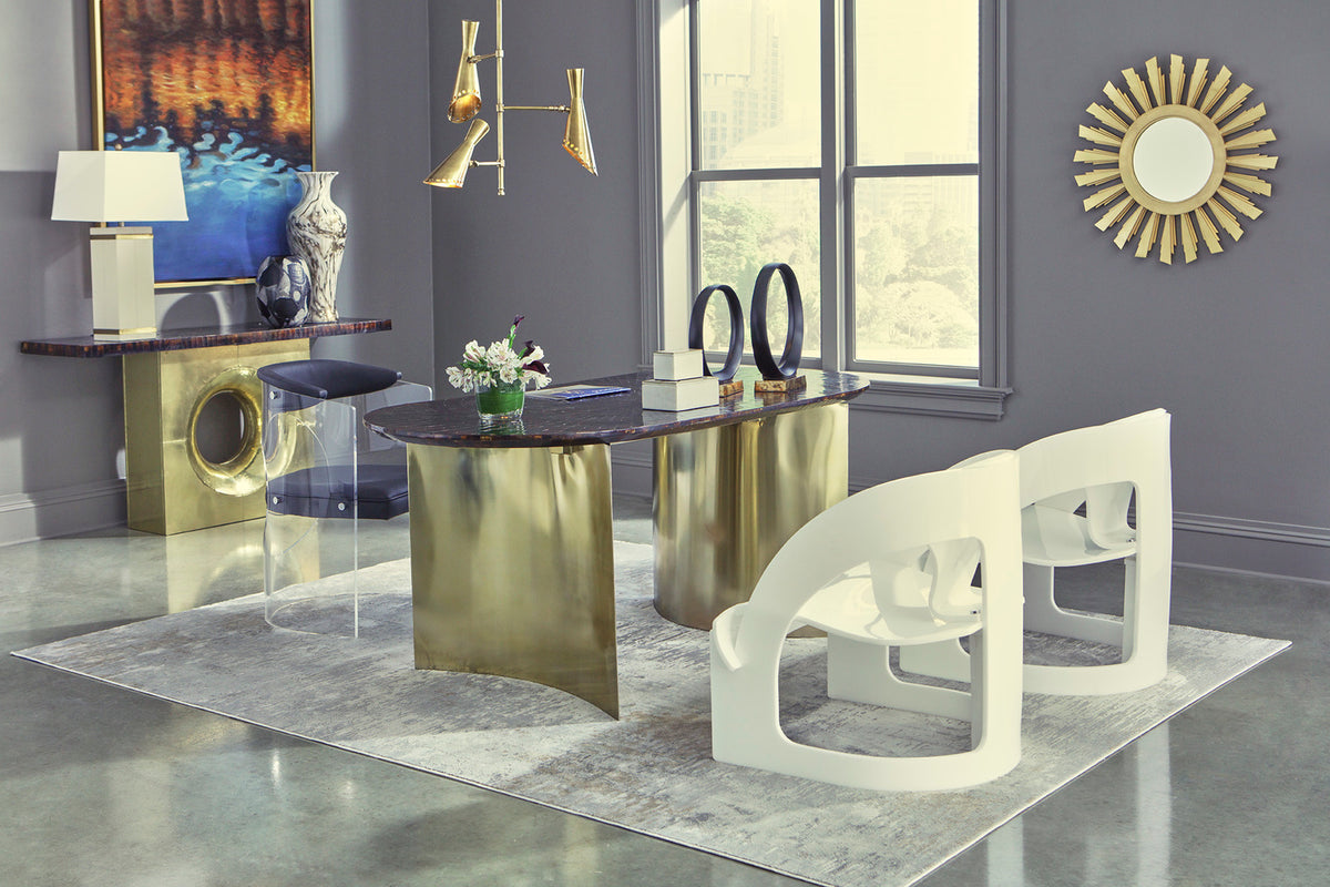 Calacatta Gold Vase (Med)