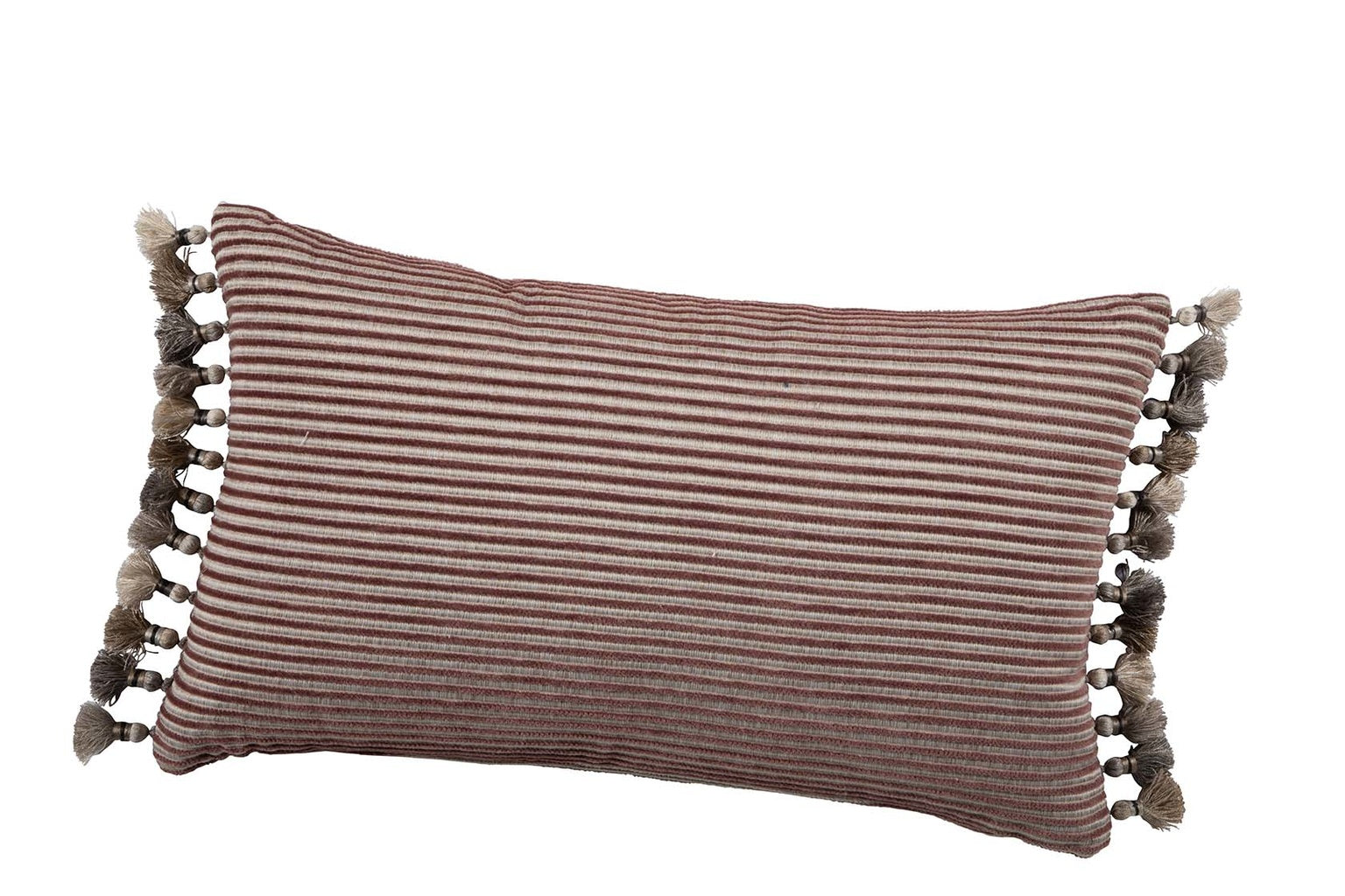 Textured Stripe Rose Poly 12x20