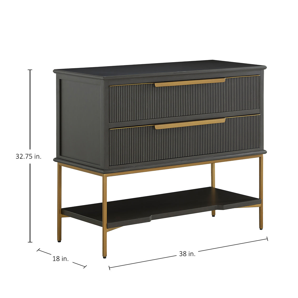 Riggs Nightstand - Dark