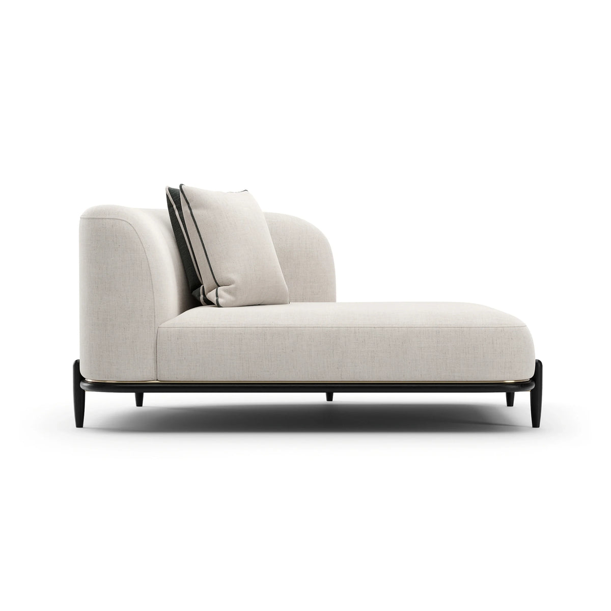 Madera Raf Chaise - Oatmeal