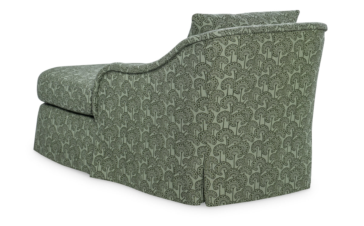 Marcel Skirted Chaise