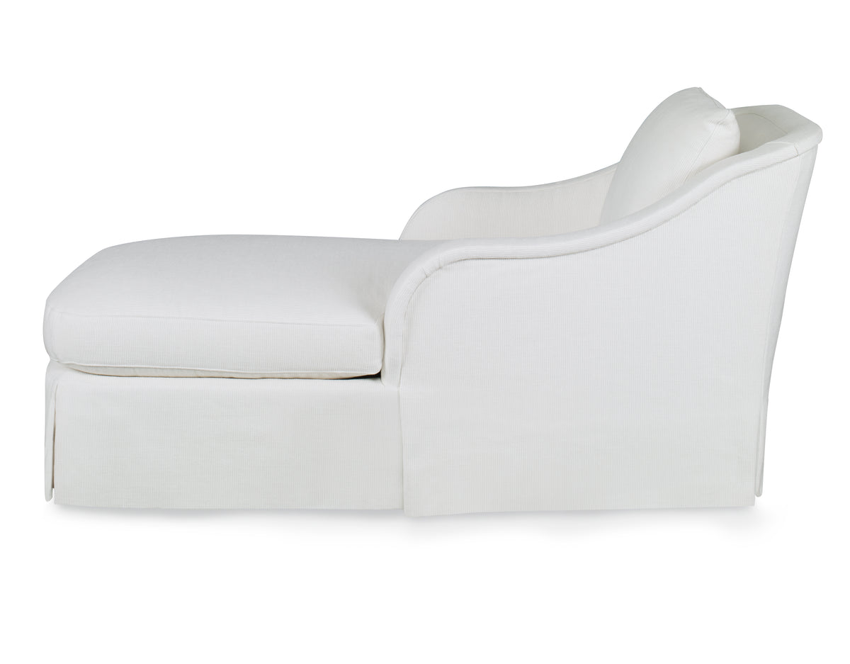 Marcel Skirted Chaise