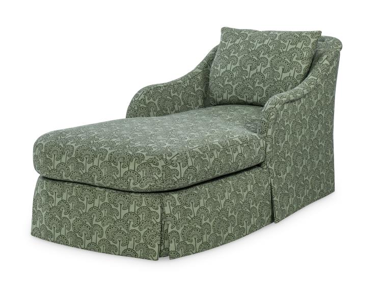 Marcel Skirted Chaise