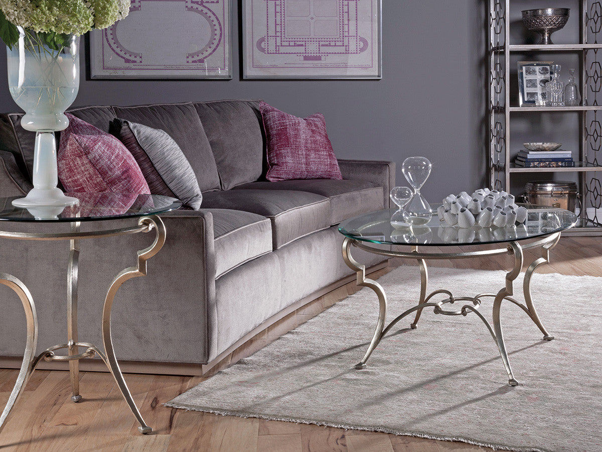 Colette Oval Cocktail Table