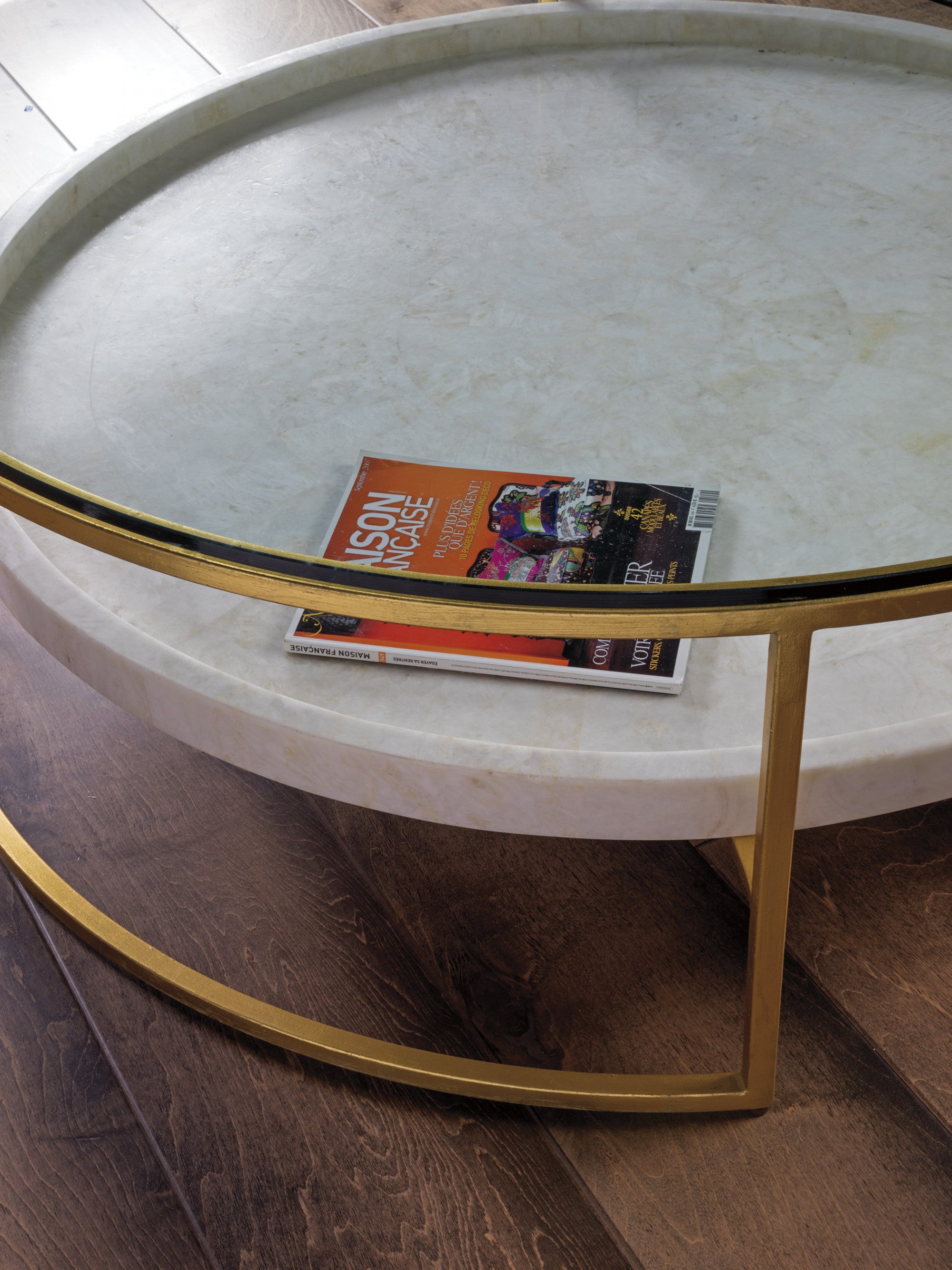 Cumulus Large Round Cocktail Table