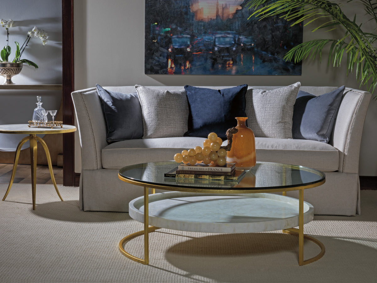 Cumulus Large Round Cocktail Table