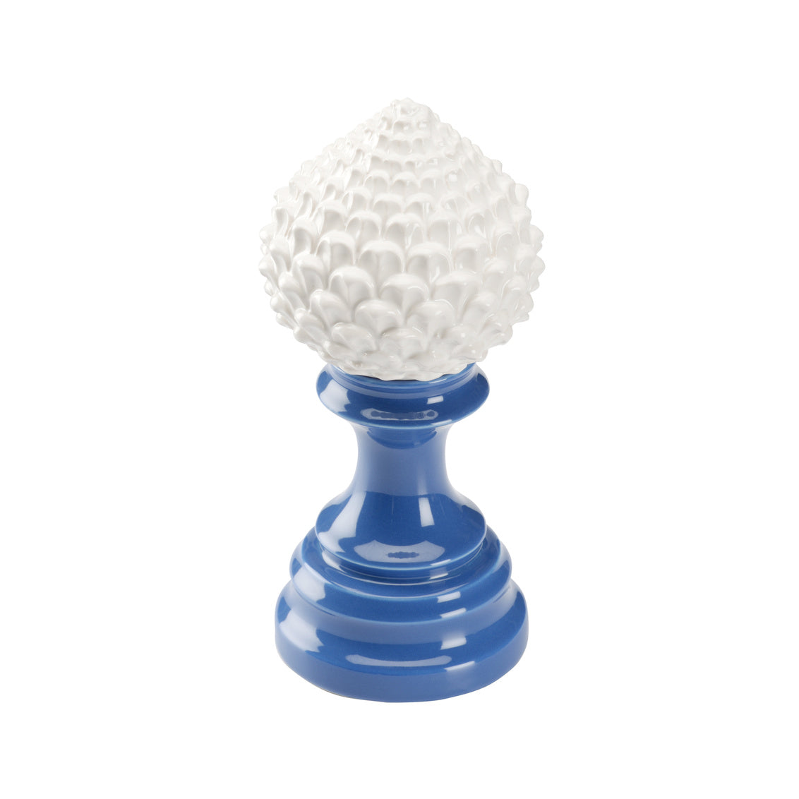 Artichoke Finial - Blue (Lg)