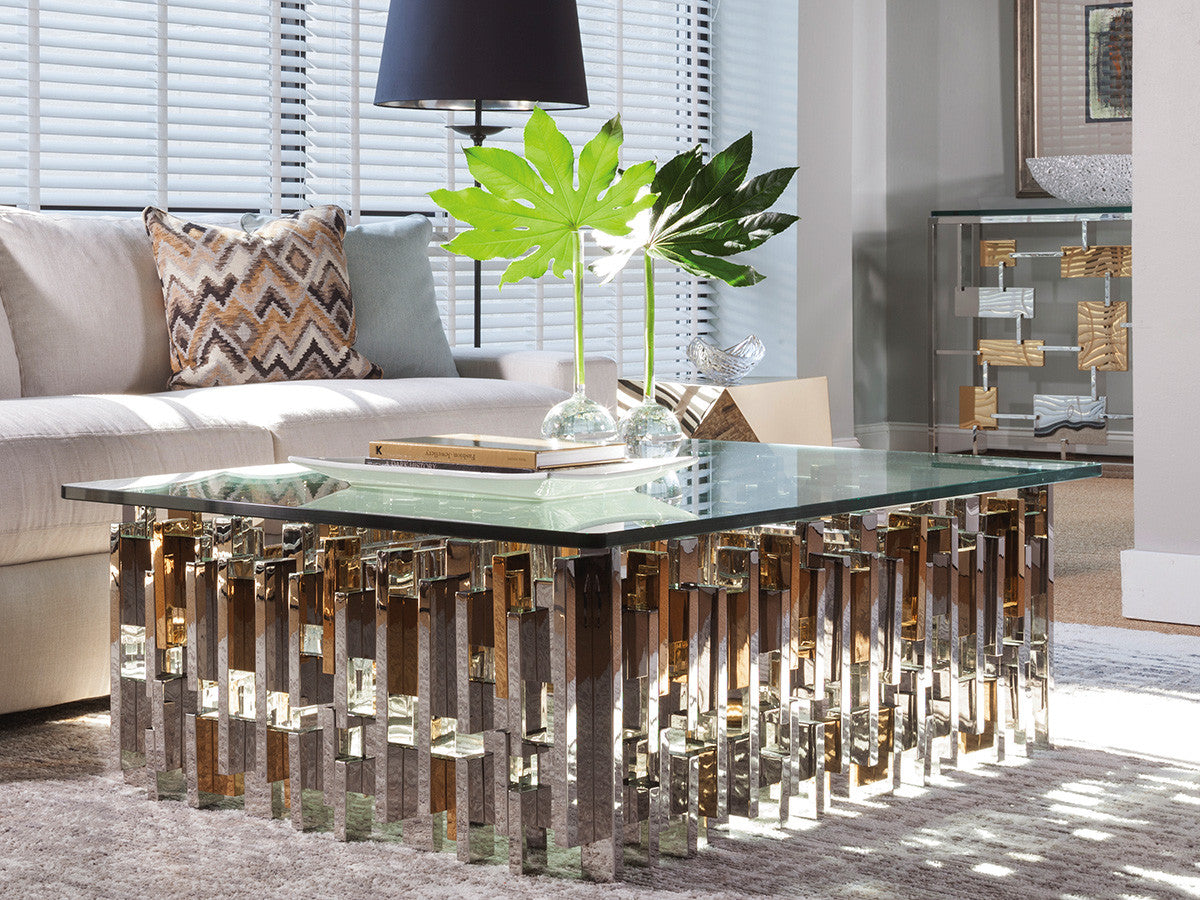 Cityscape Rectangular Cocktail Table
