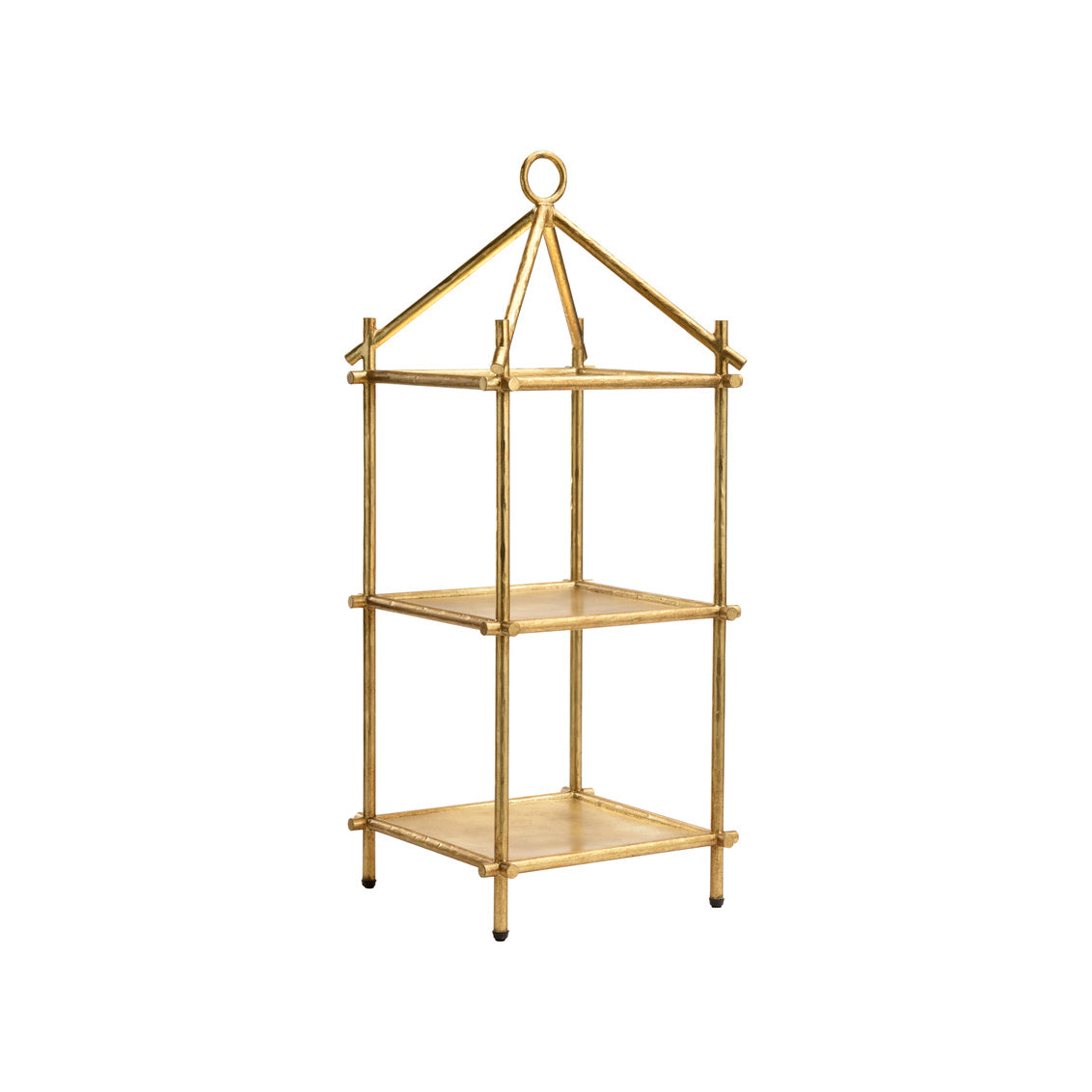 Chiseled Three-Tiered Tray