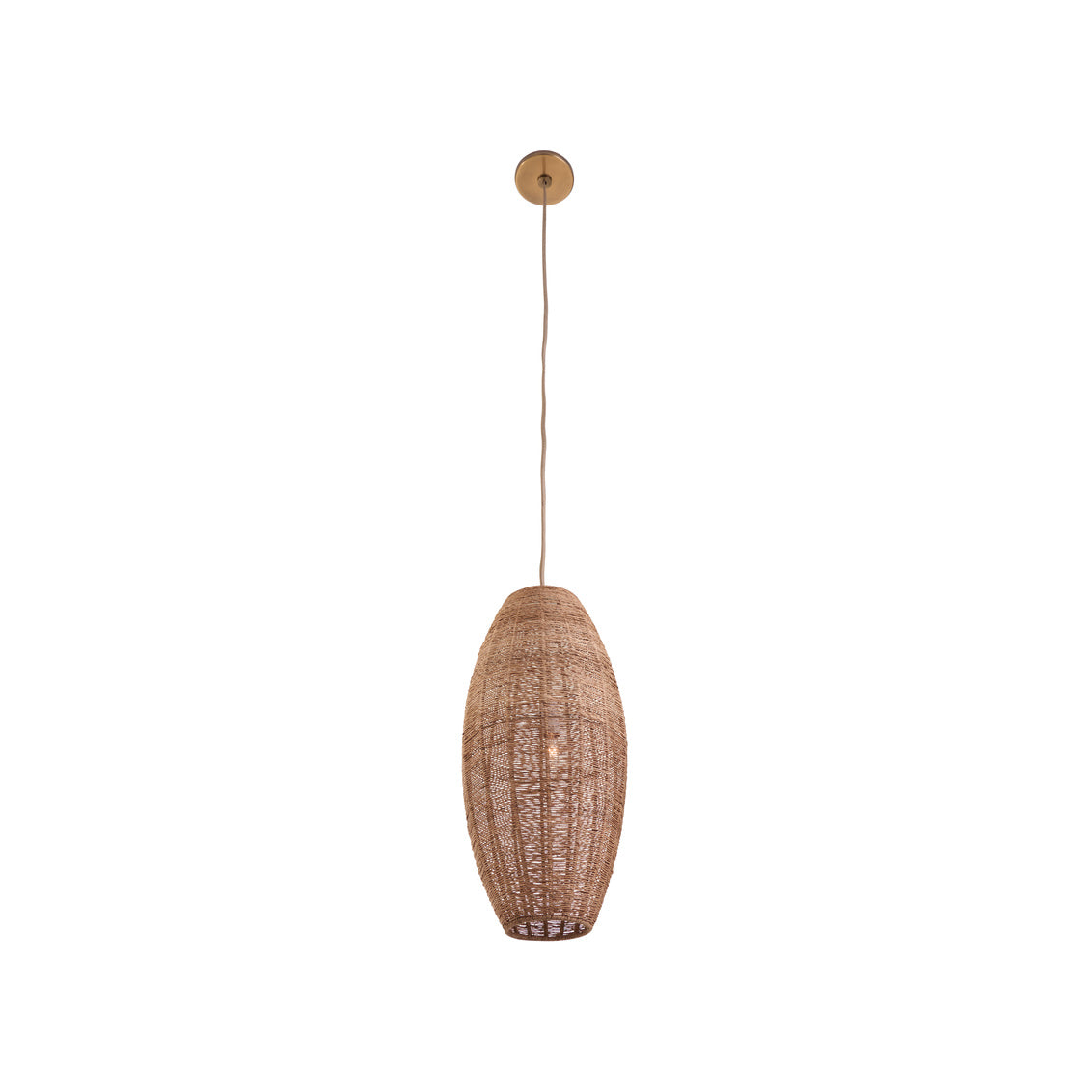 Teague Single Pendant - Tall
