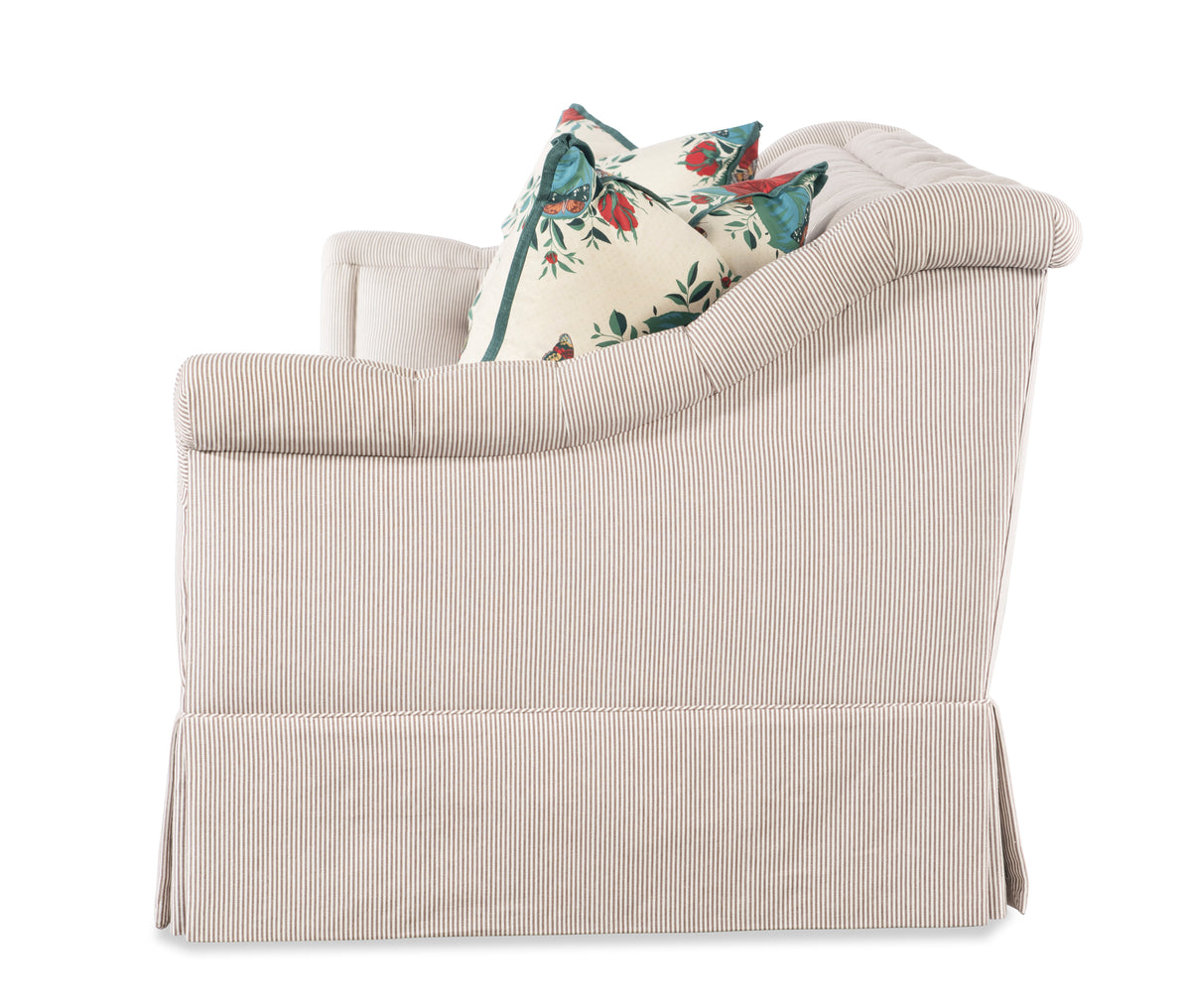 Elizabeth Tufted Skirted Sofa
