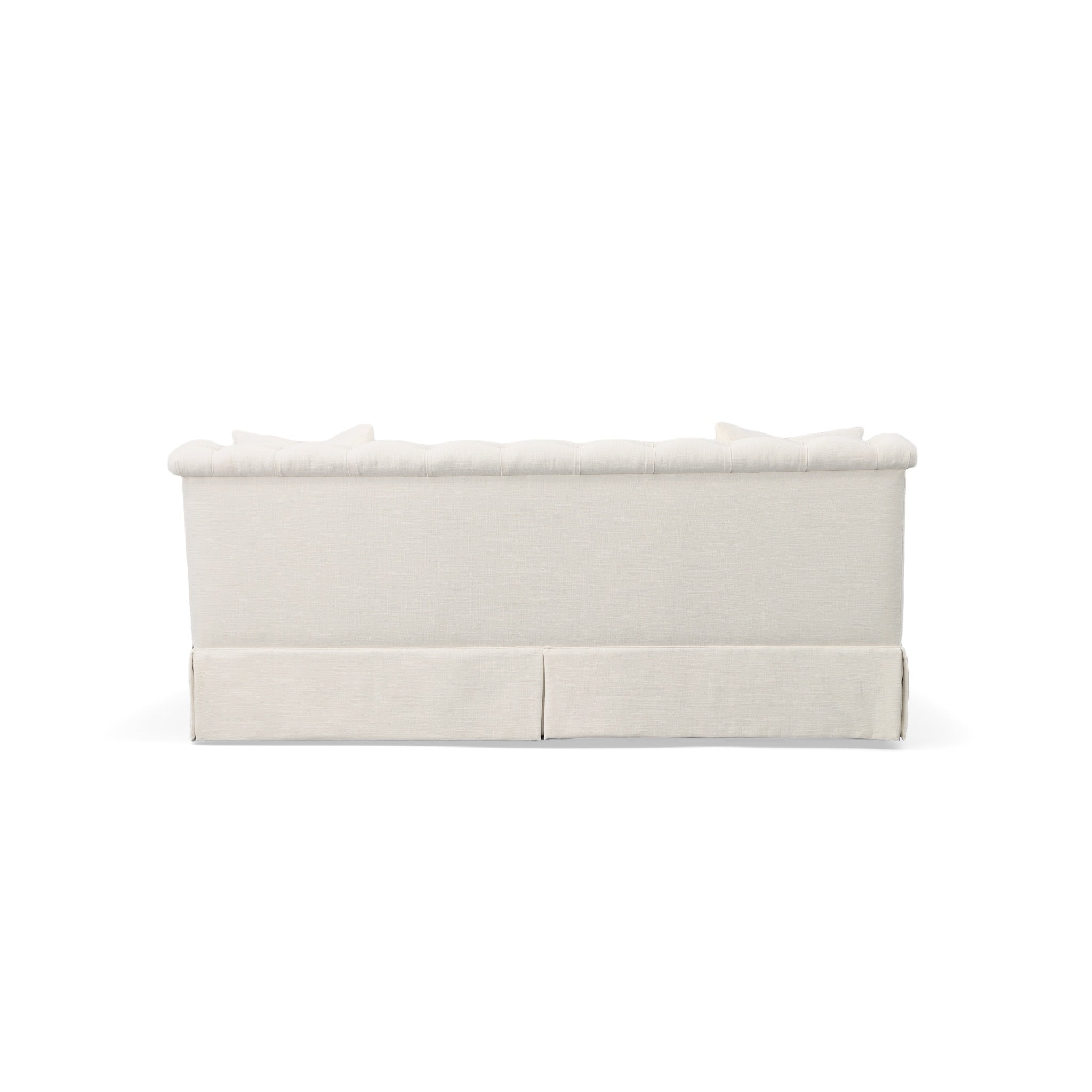 Elizabeth Tufted Skirted Sofa
