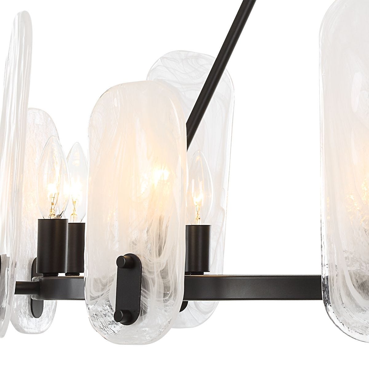 Ellipse, 10 Lt Chandelier