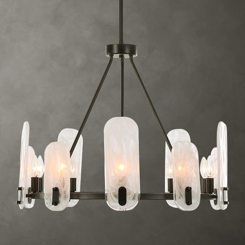 Ellipse, 10 Lt Chandelier