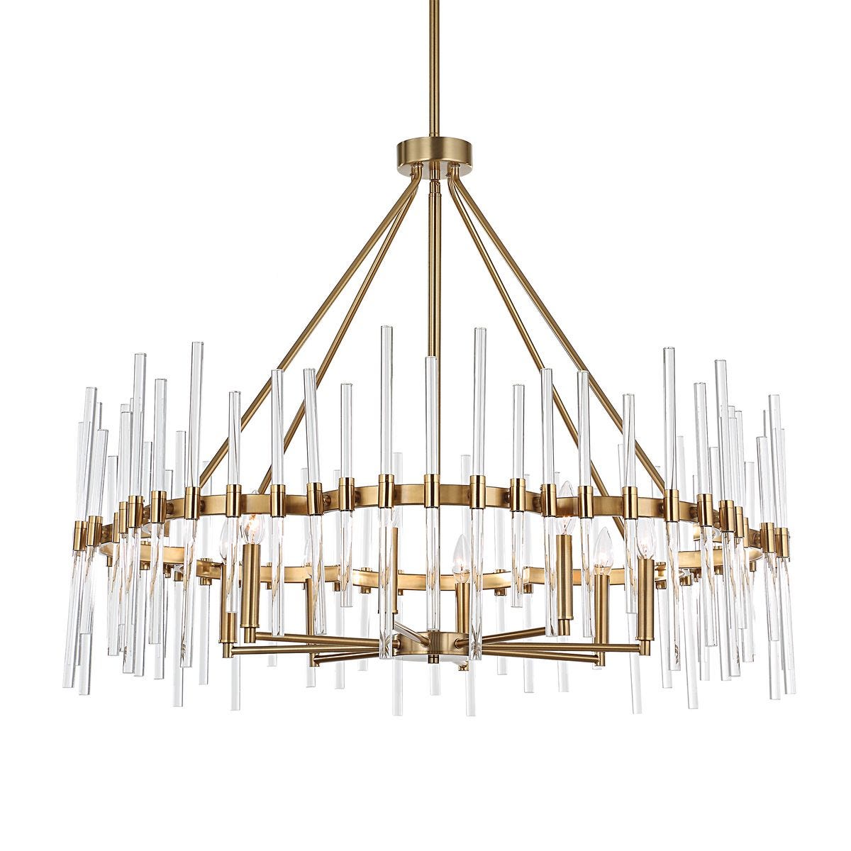 Crystal Stick, 8 Lt Chandelier