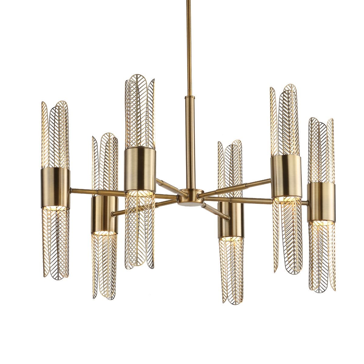 Cret, 12 Lt Chandelier