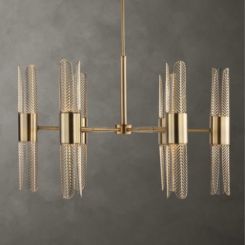 Cret, 12 Lt Chandelier