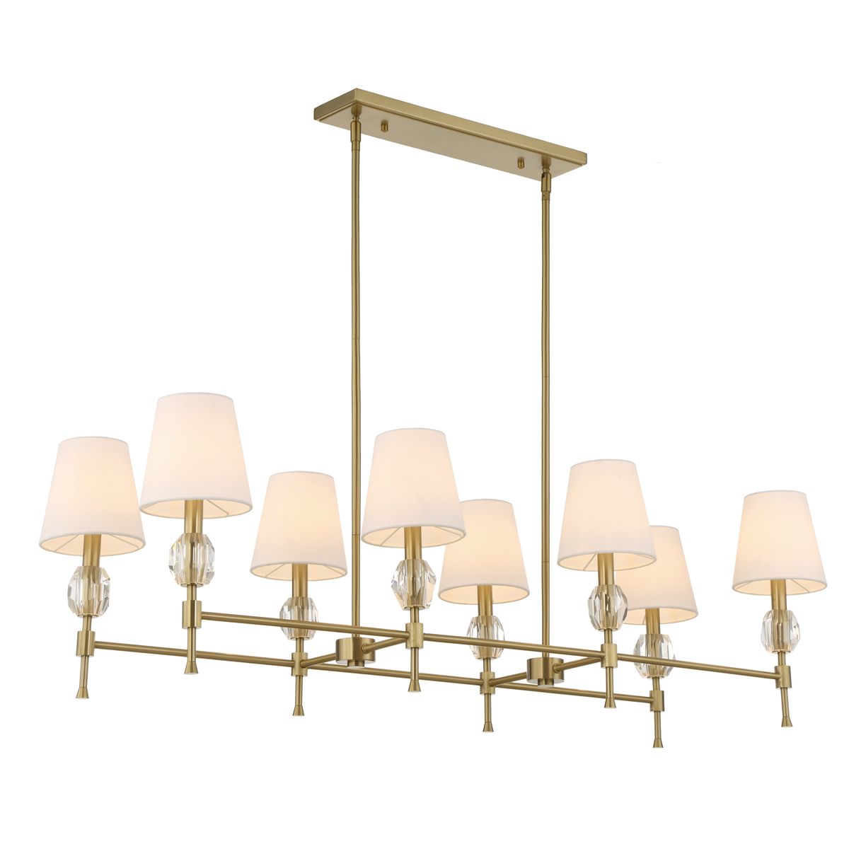 Arques 8 Lt  Linear Chandelier