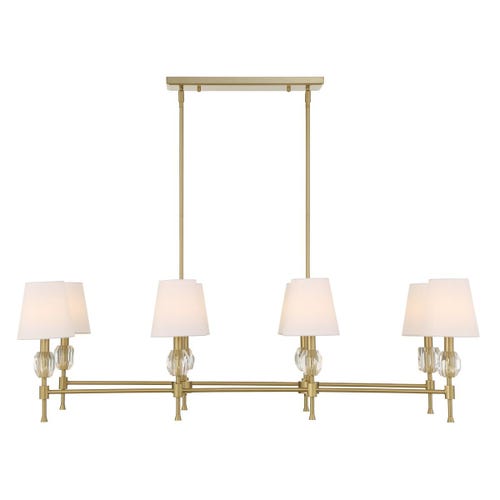 Arques 8 Lt  Linear Chandelier