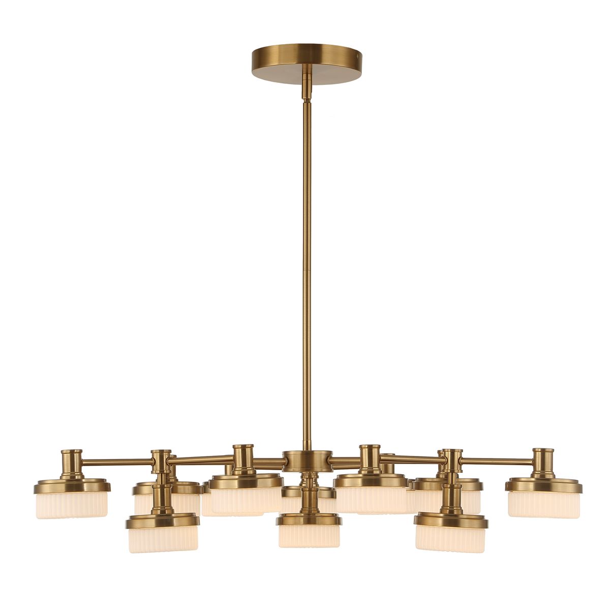 Wedge, 12 Lt LED Chandelier