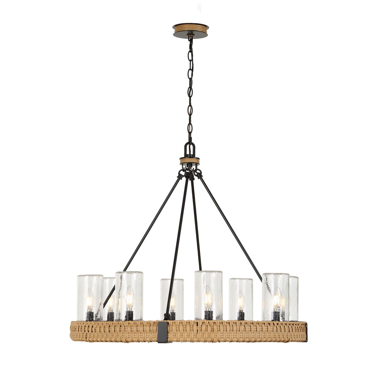 Palm Royal, 8 Lt Indoor-Outdoor Chandelier