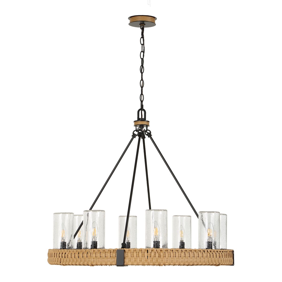 Palm Royal, 8 Lt Indoor-Outdoor Chandelier