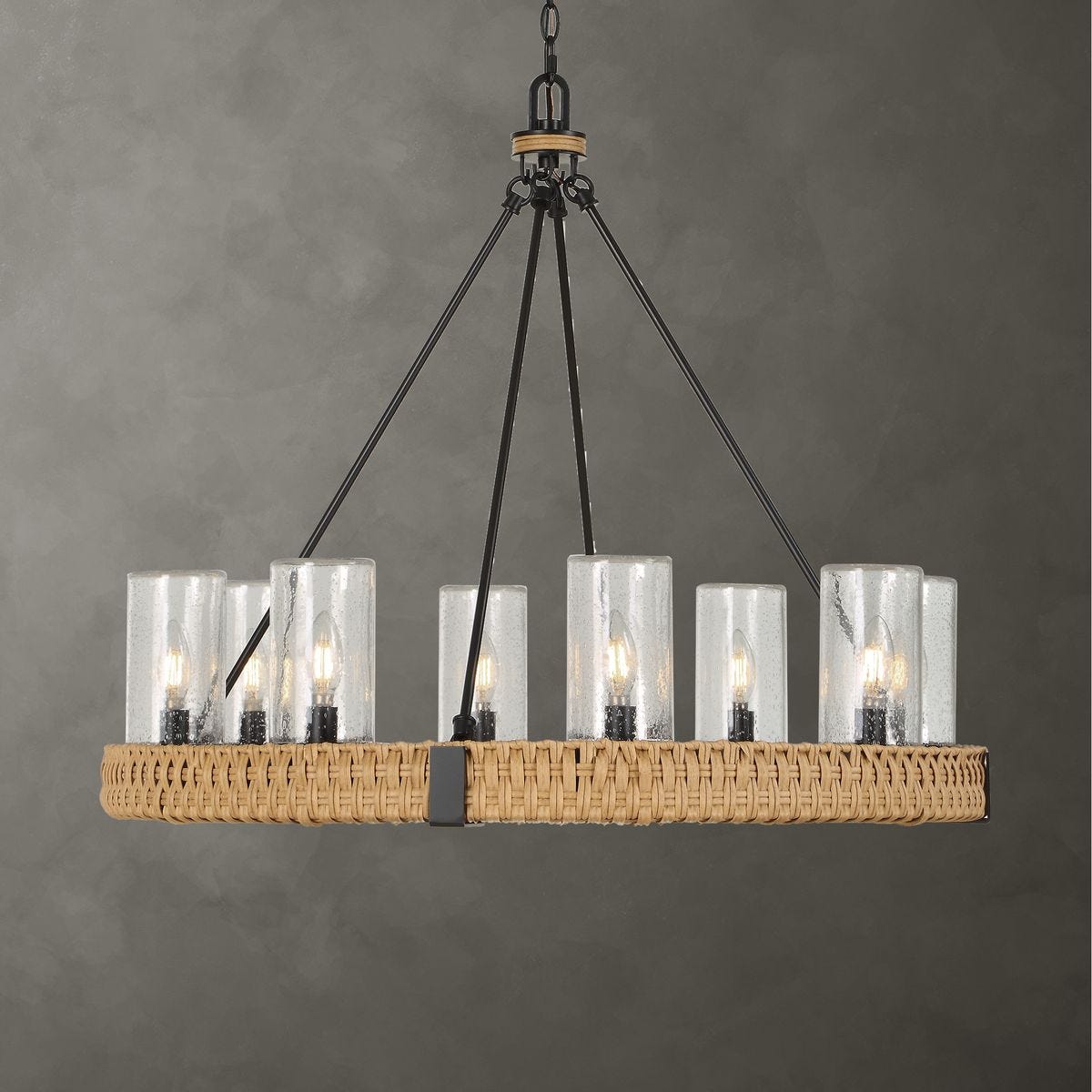 Palm Royal, 8 Lt Indoor-Outdoor Chandelier
