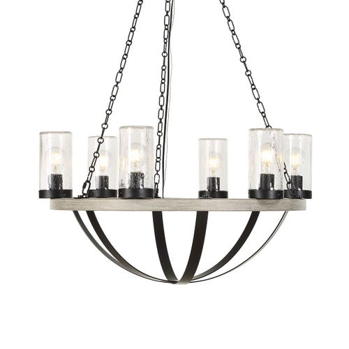 Edgecomb, 6 Lt Indoor-Outdoor Chandelier