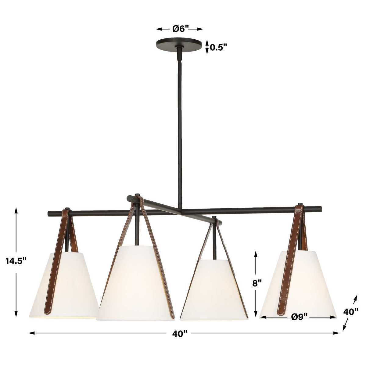 Reins, 4 Lt Chandelier
