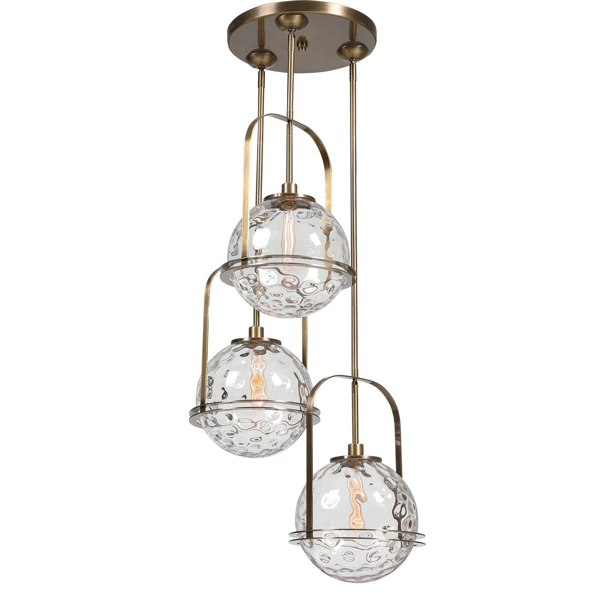 Mimas, 3 Lt Cluster Pendant