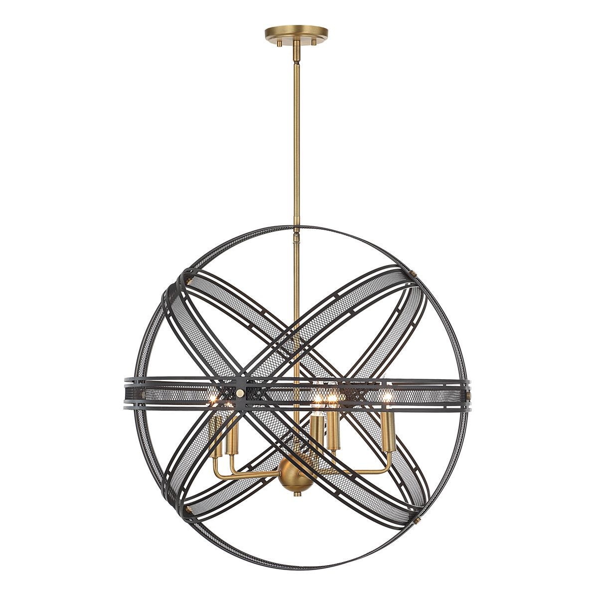 Spherical, 5 Lt Pendant