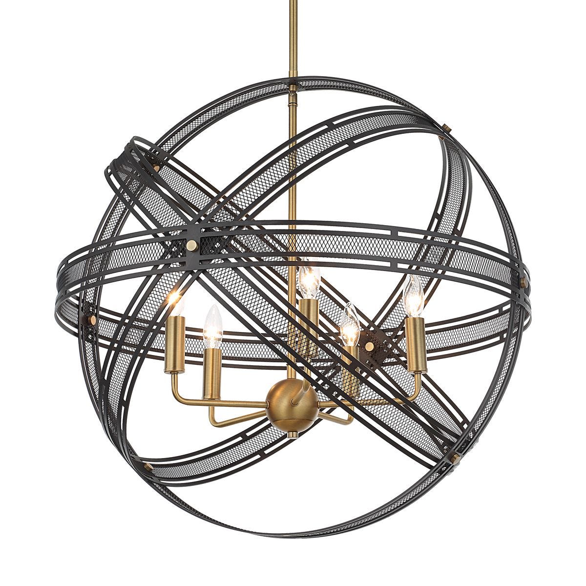 Spherical, 5 Lt Pendant
