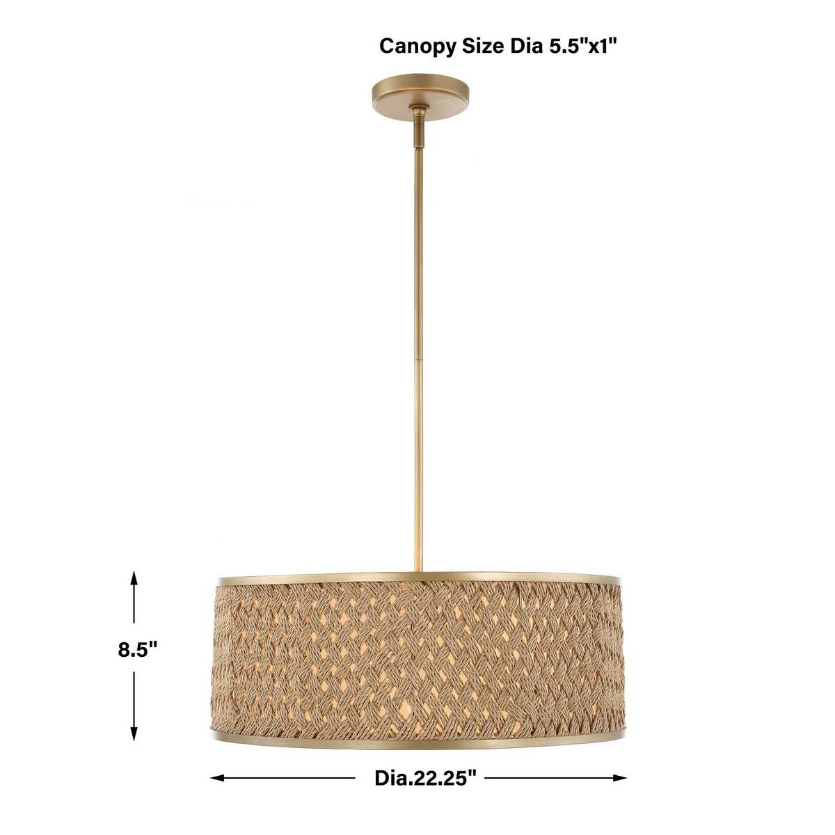 Pinchot, 4 Lt Pendant