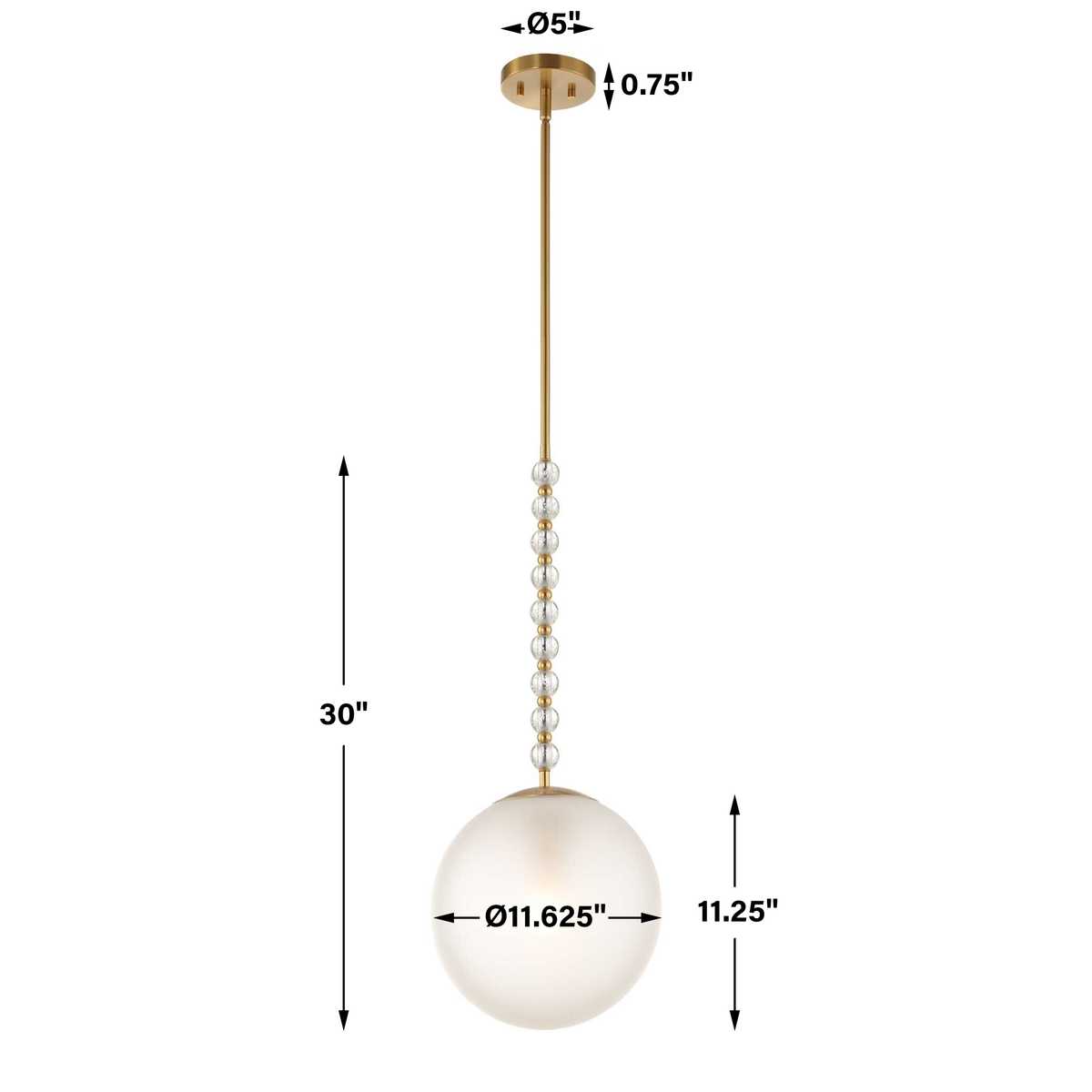Ripple, 1 Lt  Pendant