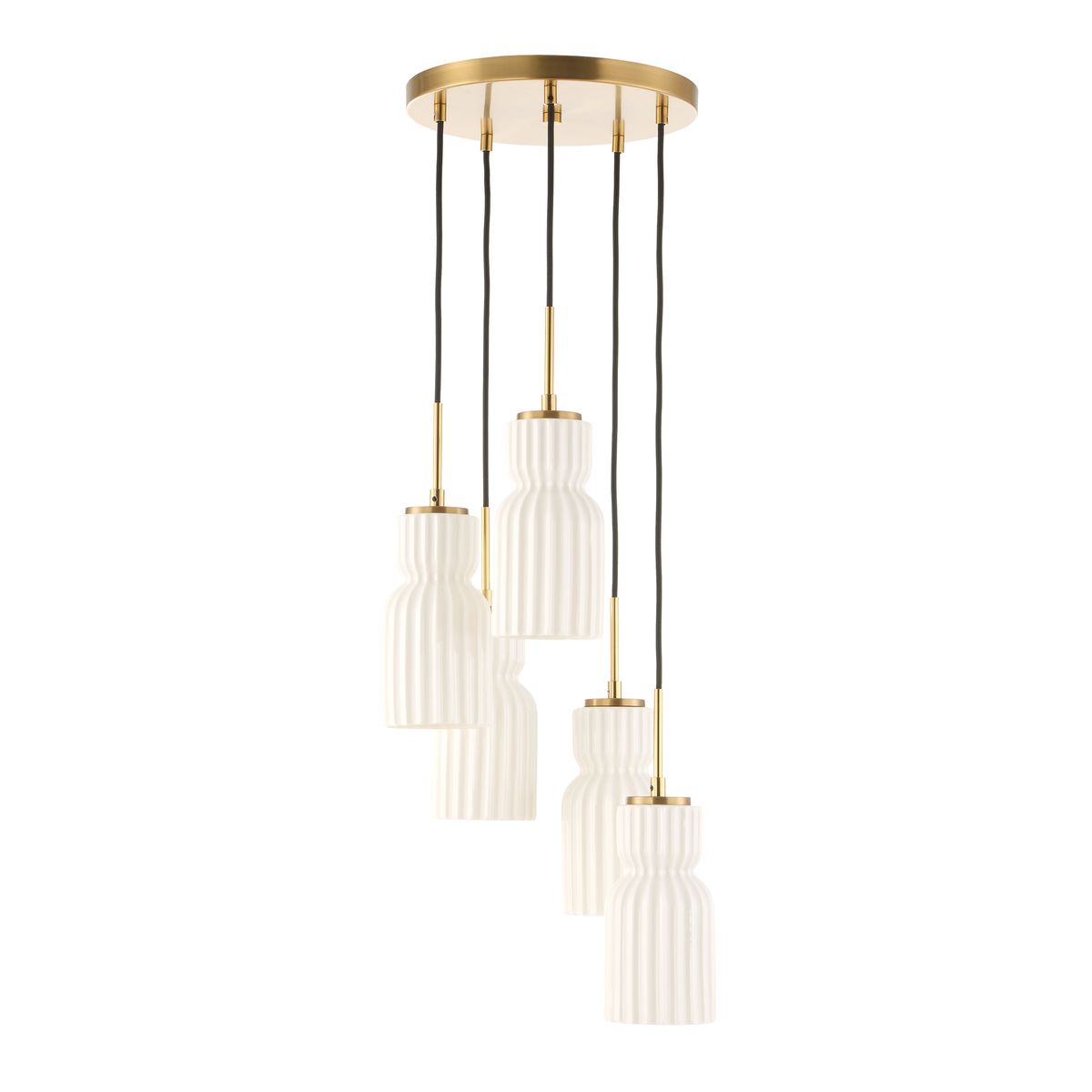 Vanier, 5 Lt  Cluster Pendant